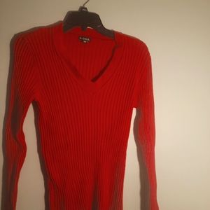 Red casual Sweater